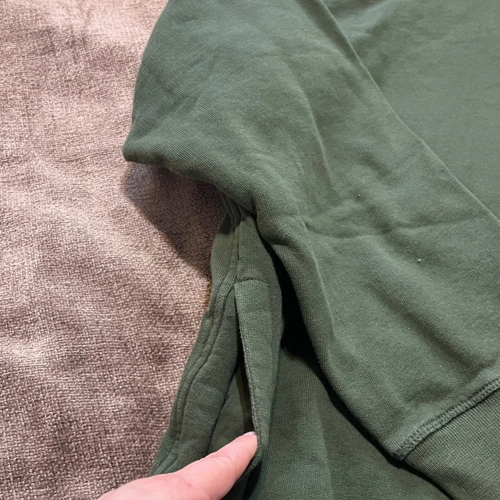 Ted Baker London, Men's Dark Green Quarter-Zip Sweater - Size 4